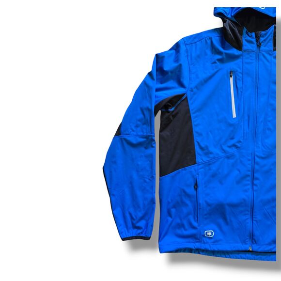 OGIO ENDURANCE Pivot Soft Shell Jacket Blue Size XXL INTEL Employee Logo - Picture 7 of 8